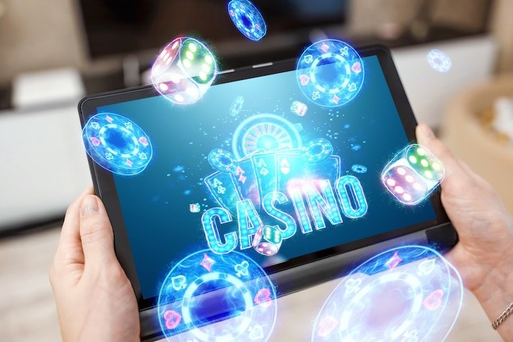 Tombol klaim bonus di aplikasi pas77